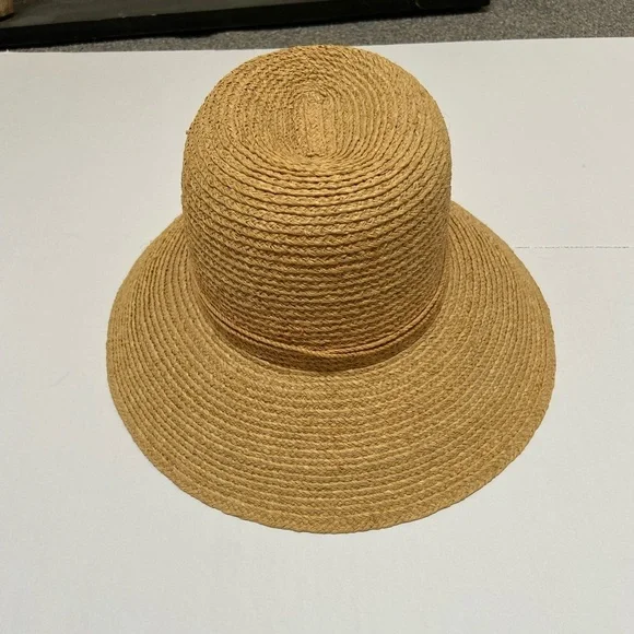 Helen Kaminski 100% Raffia Hat Turn Up/ Turn Down Brim - Picture 11 of 12